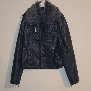Faux Leather Jacket for 8-10 y.o. girl
